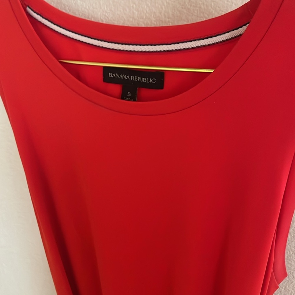 Banana Republic Red Dress - Picture 2 of 5